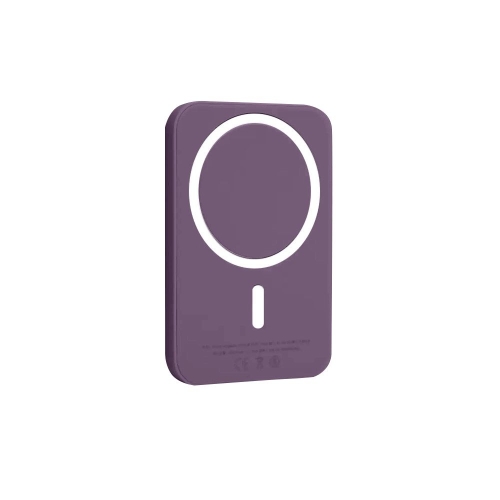 Batterie de secours compatible MagSafe 5000 mah - Violet